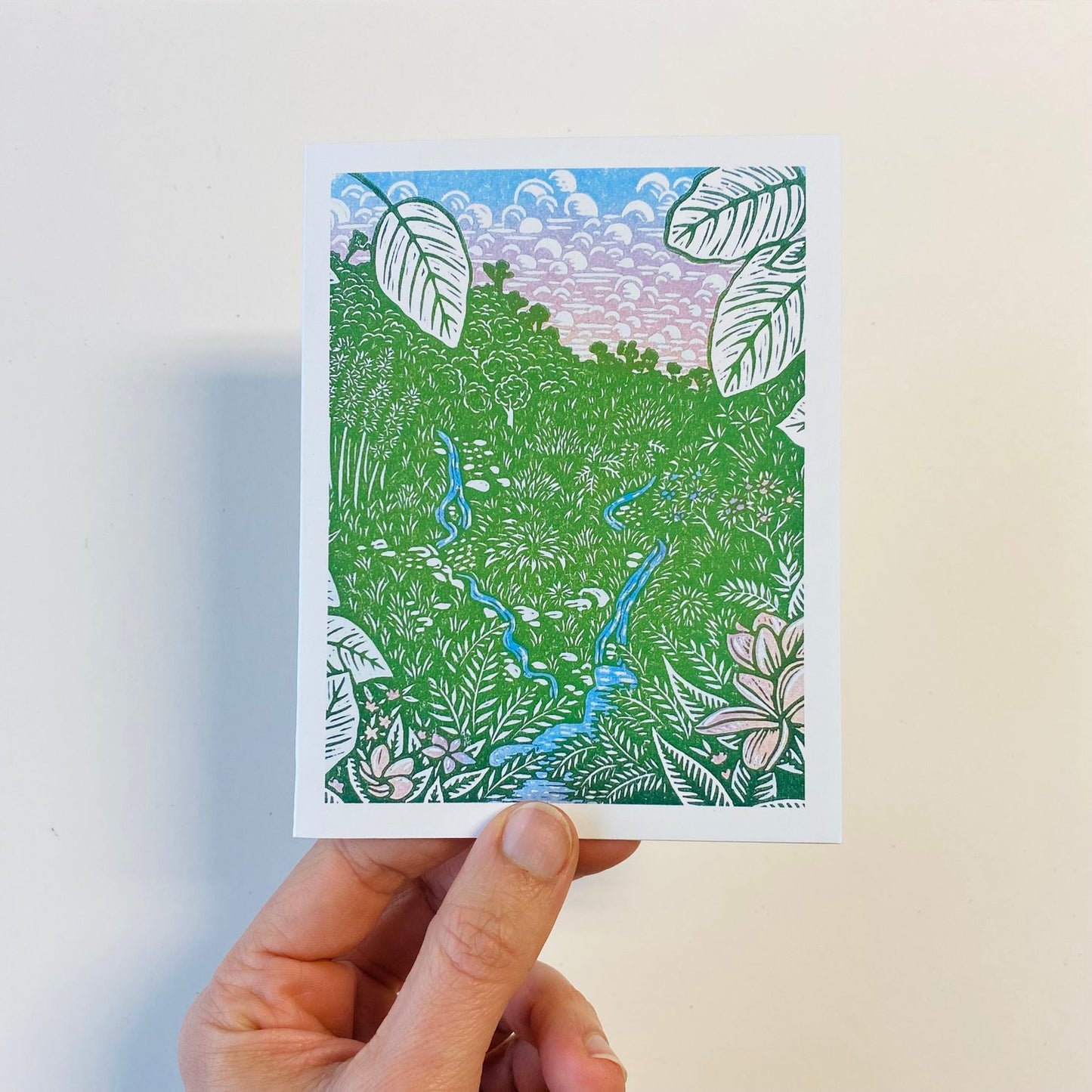Block Print Card Set