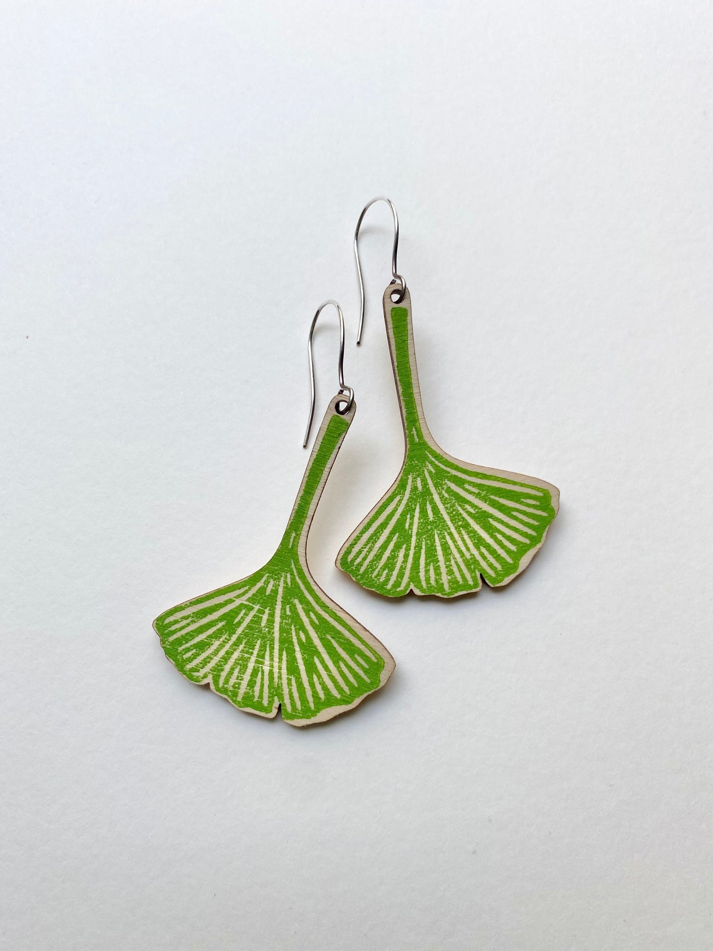 Spring Ginkgo Earrings