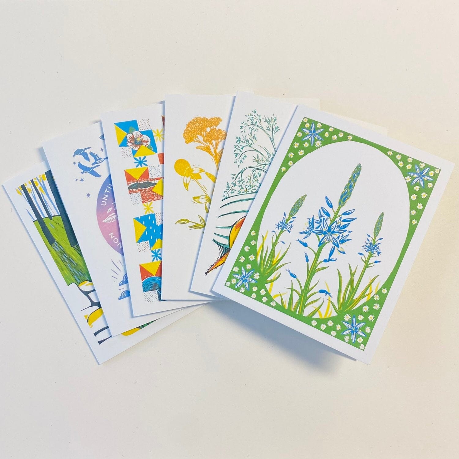 Screenprint Card Set – Natalie Hinahara Art & Design