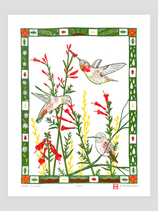 Border Kindness Screenprint