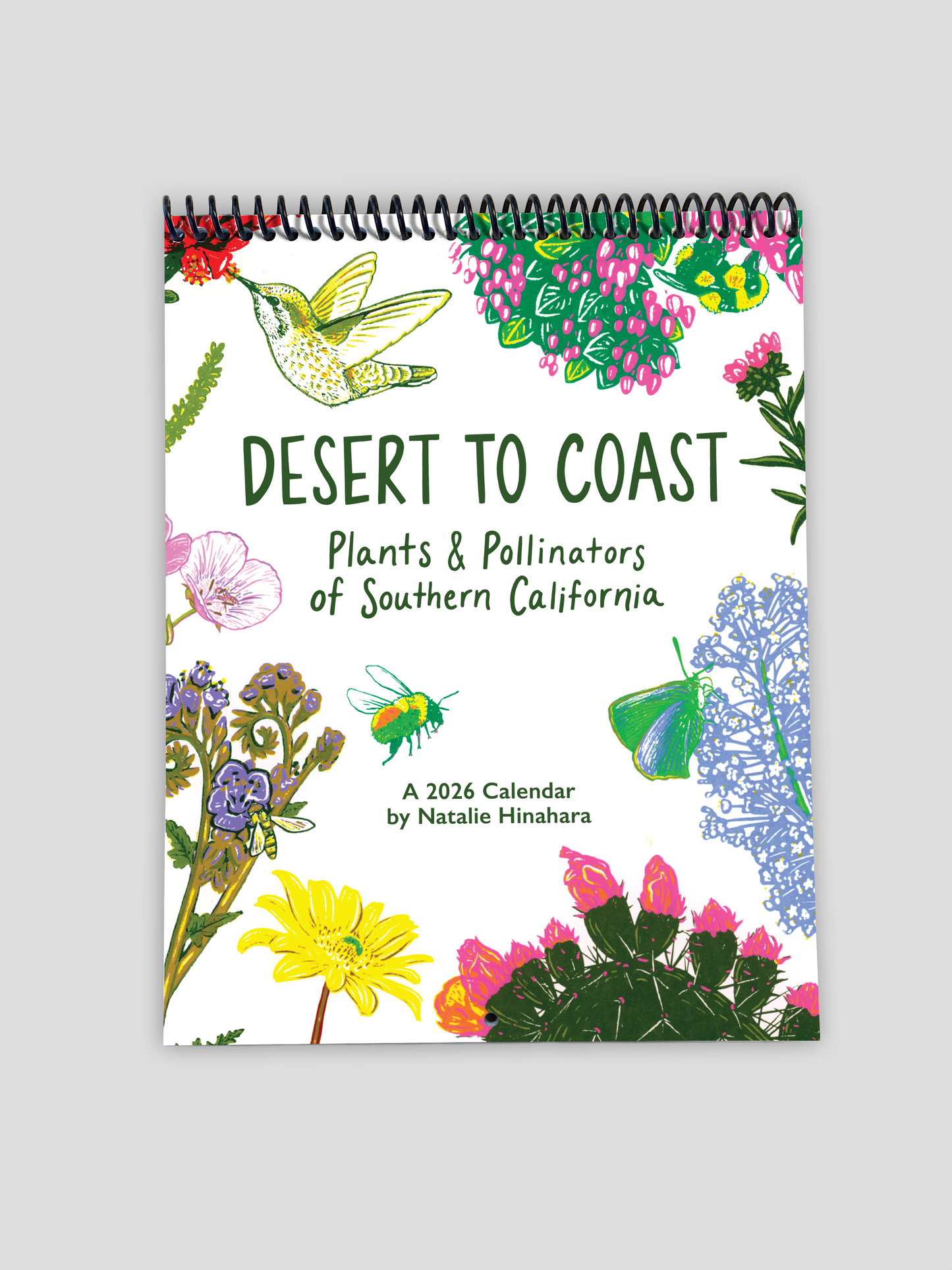 Desert to Coast 2026 Calendar