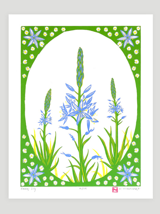 Camas Lily Screenprint