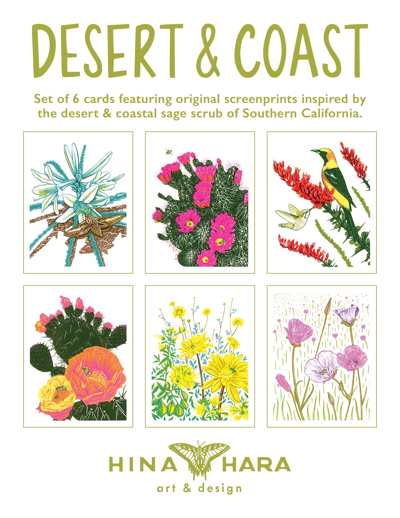 Desert & Coast Card Set