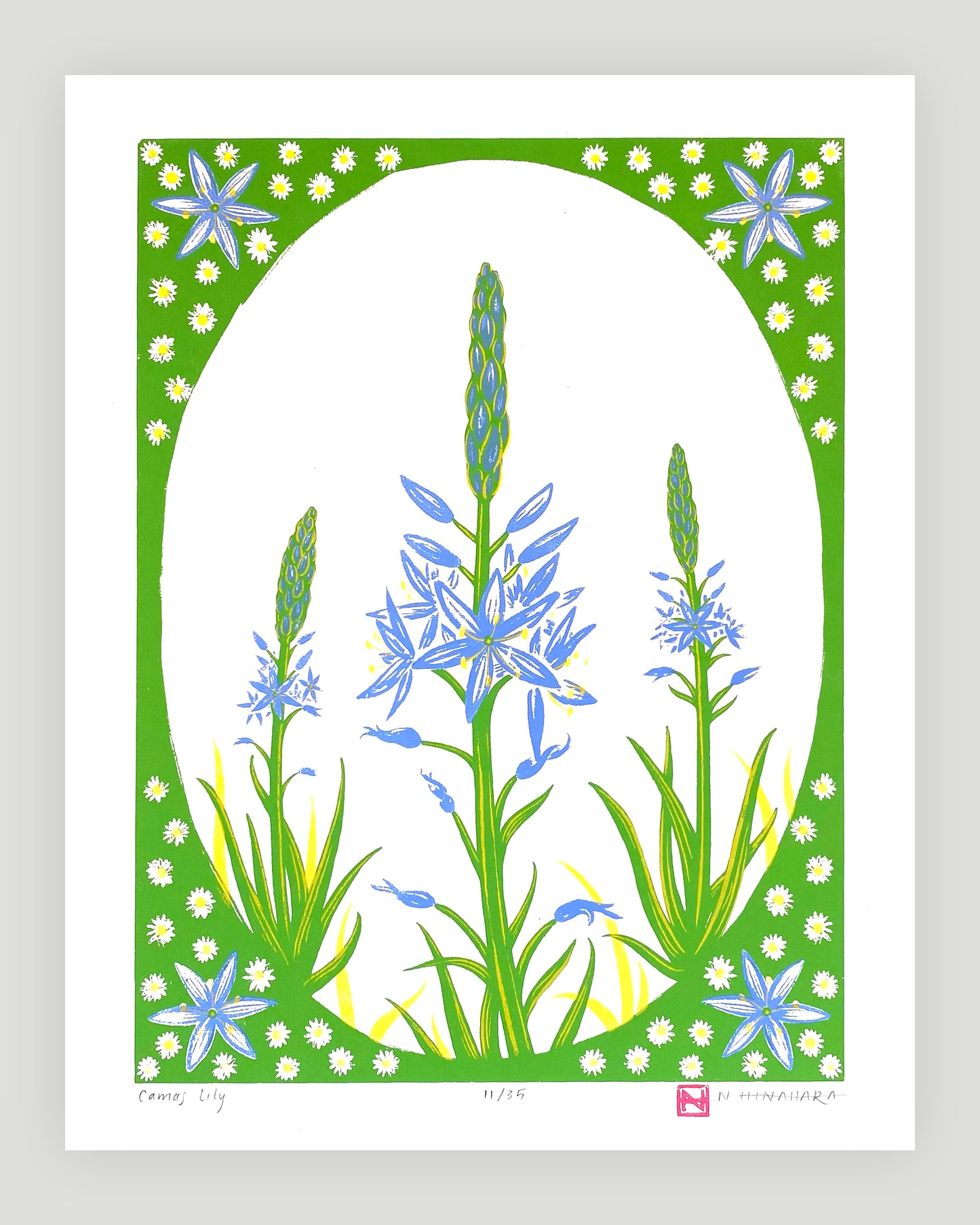 Camas Lily Screenprint