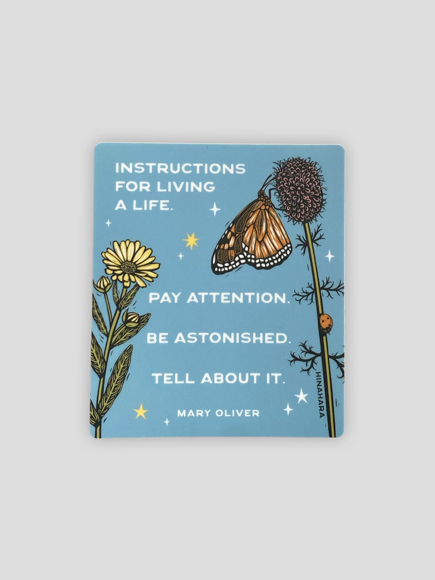 Set of 3 Rectangle Stickers