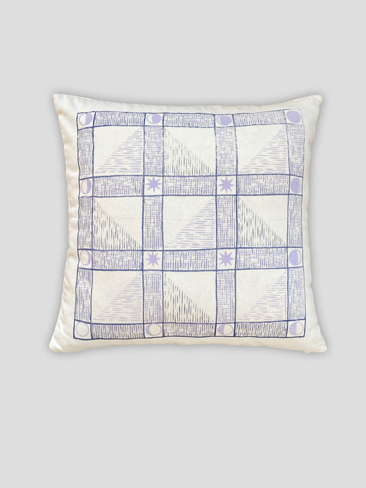 Moon Quilt Pillow Case