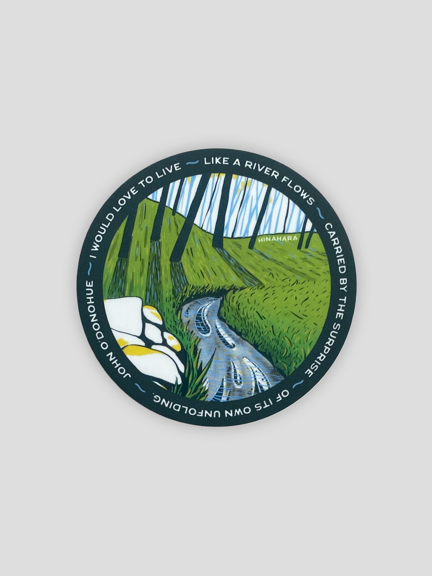 Set of 3 Circle Stickers